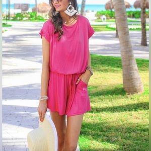 Lightweight stretchy romper